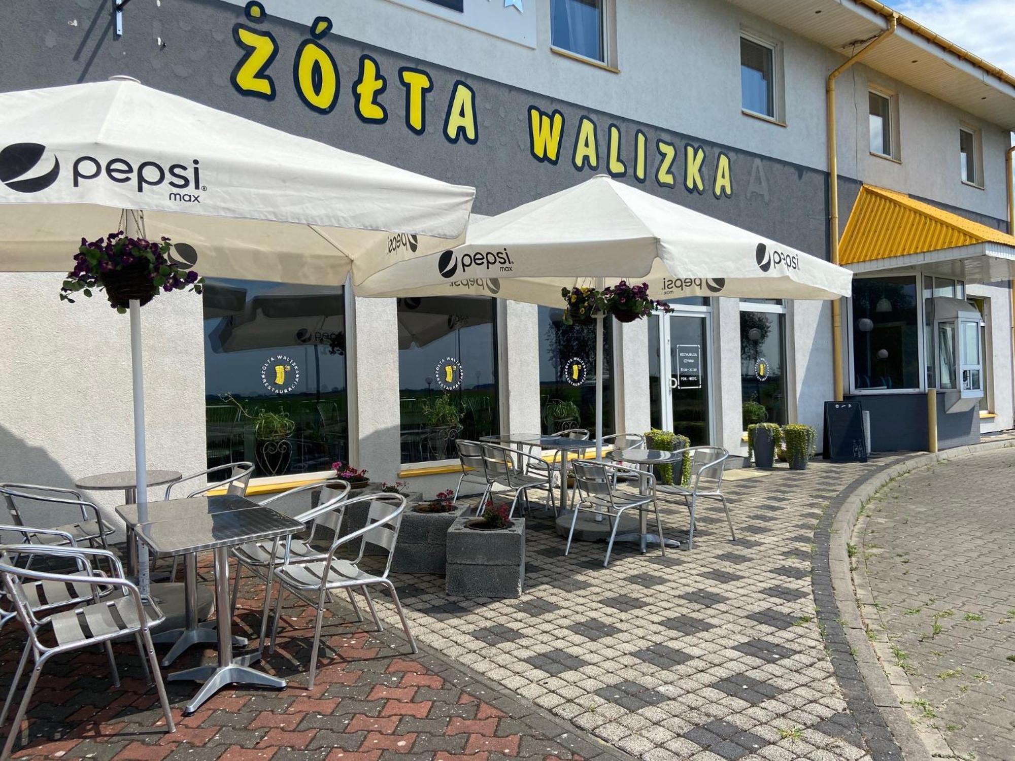 Zolta Walizka Gosciniec Hotell Podrzewie Eksteriør bilde